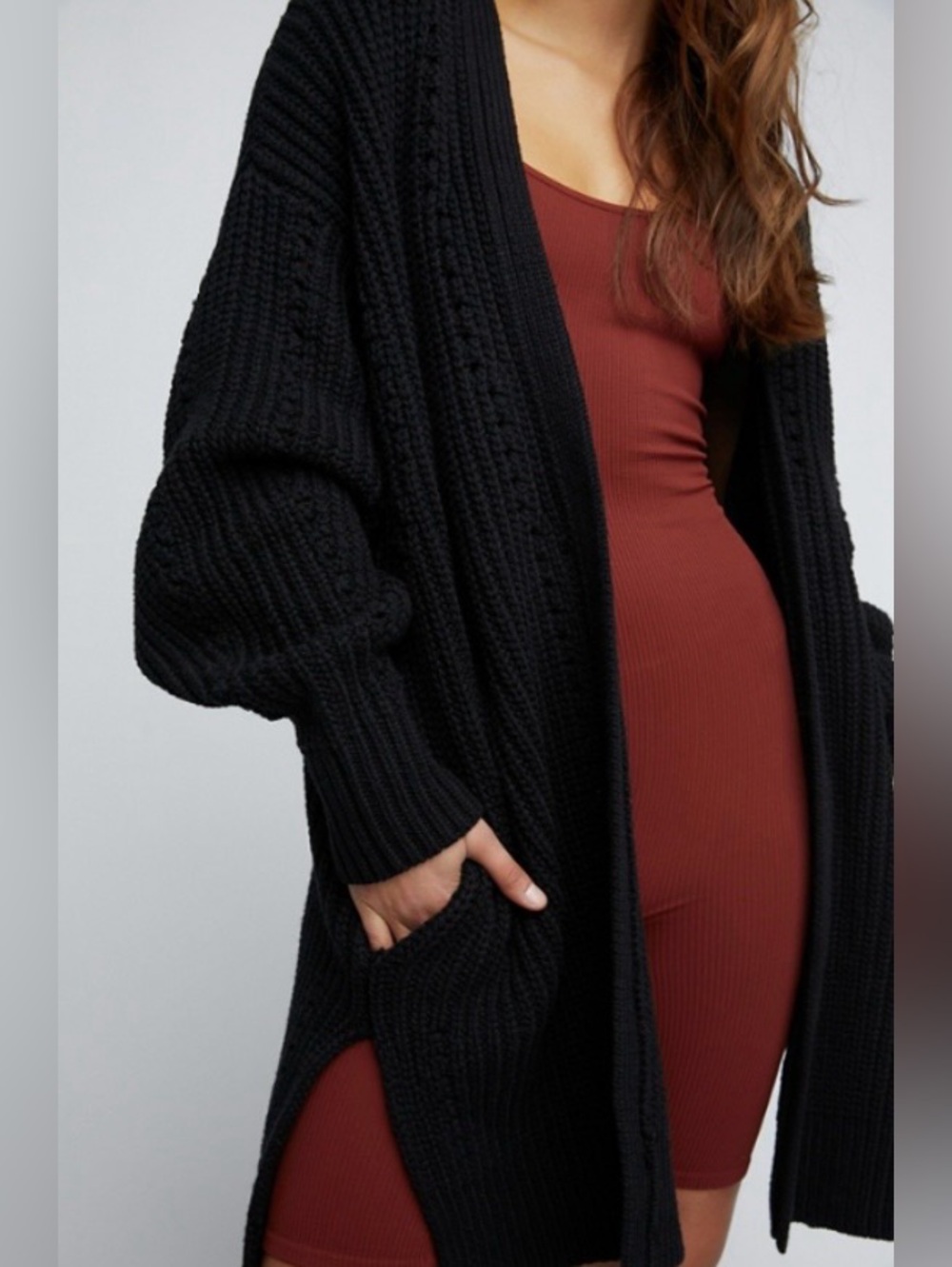 NWOT Free People Nightingale Oversized Cardigan Size XS